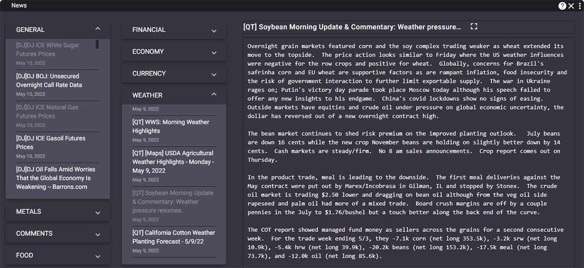 QST Web Browser Based Trading Software With Real-Time News Include Dow Jones And LaSalle News